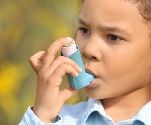 Asthma young patient smaller