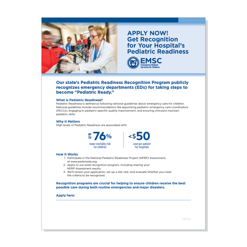 Recognition Program ED Flyer