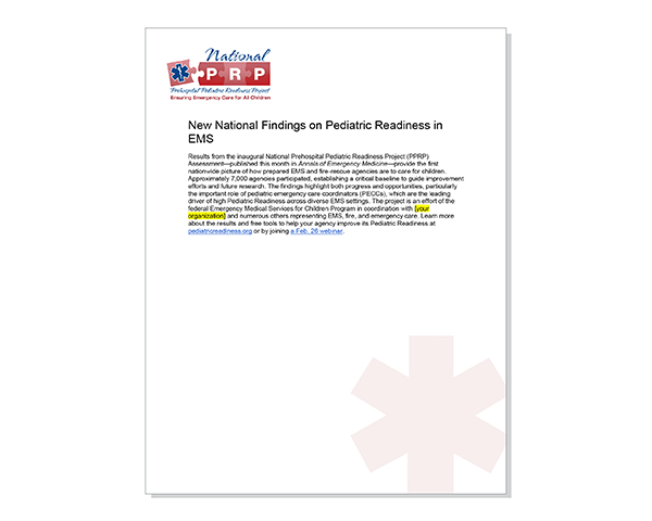 PPRP national results news blurb