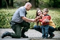 EMT and boy