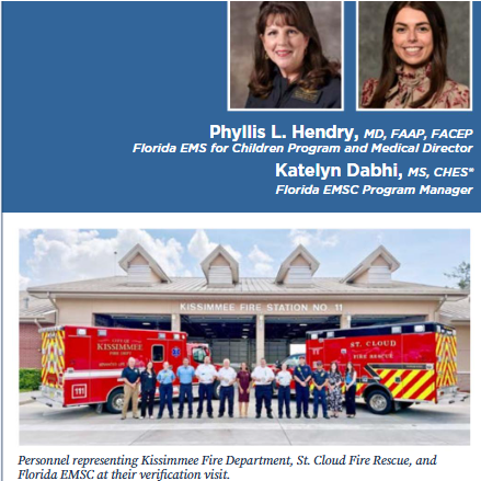 Florida Celebrates 1 Year of Prehospital Recognition Program