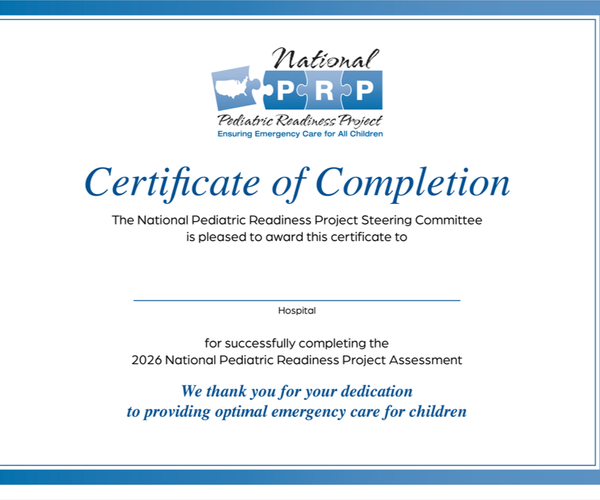 NPRP assessment certificate