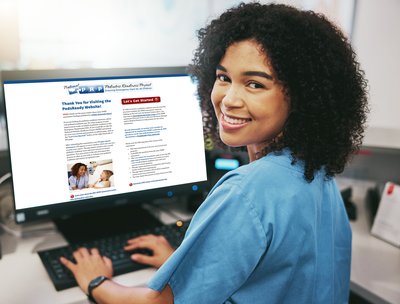 Nurse taking assessment