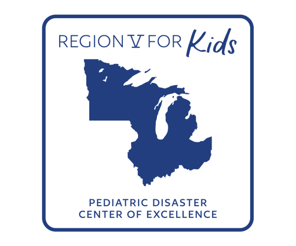 Region V for Kids - card