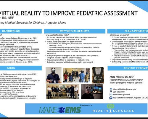 USING VIRTUAL REALITY TO IMPROVE PEDIATRIC ASSESSMENT