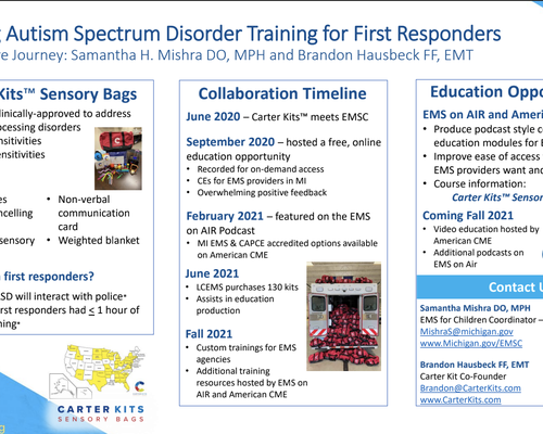 Improving Autism Spectrum Disorder Training for First Responders
